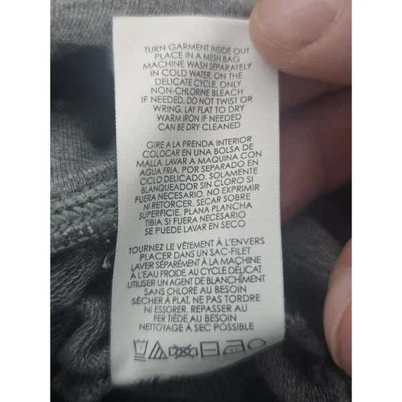 Cabi Sweatshirt Womens  Size M Gray Zip Up Stretch Knit Athletic Athleisure - Picture 7 of 10